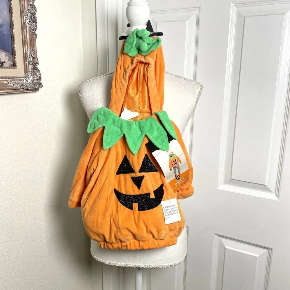 Target Infant Halloween Costume Pullover Pumpkin Hyde & EEK! Boutique™ Various - Picture 2 of 13